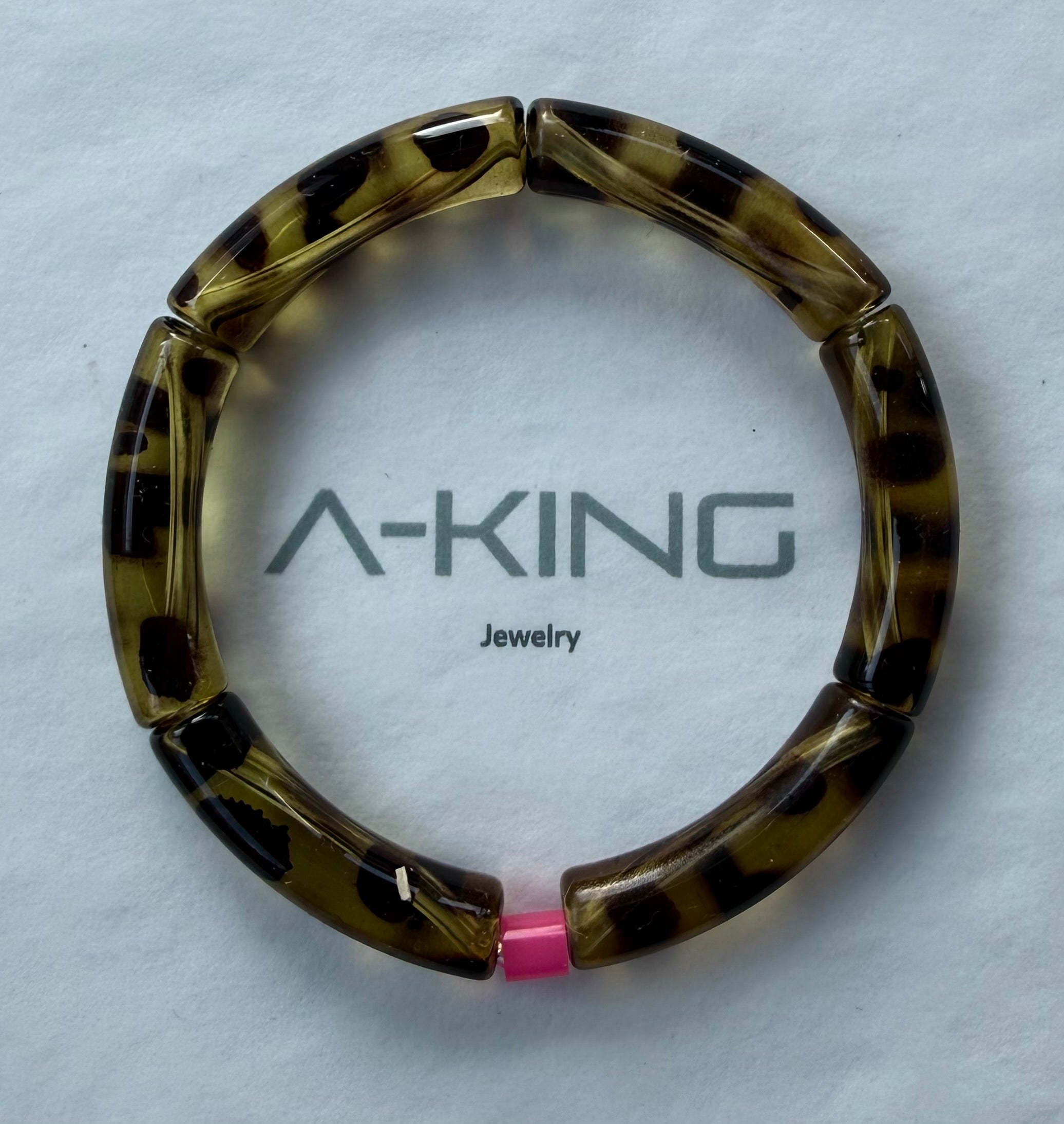 Acryl-Armband Mamor (tiger)