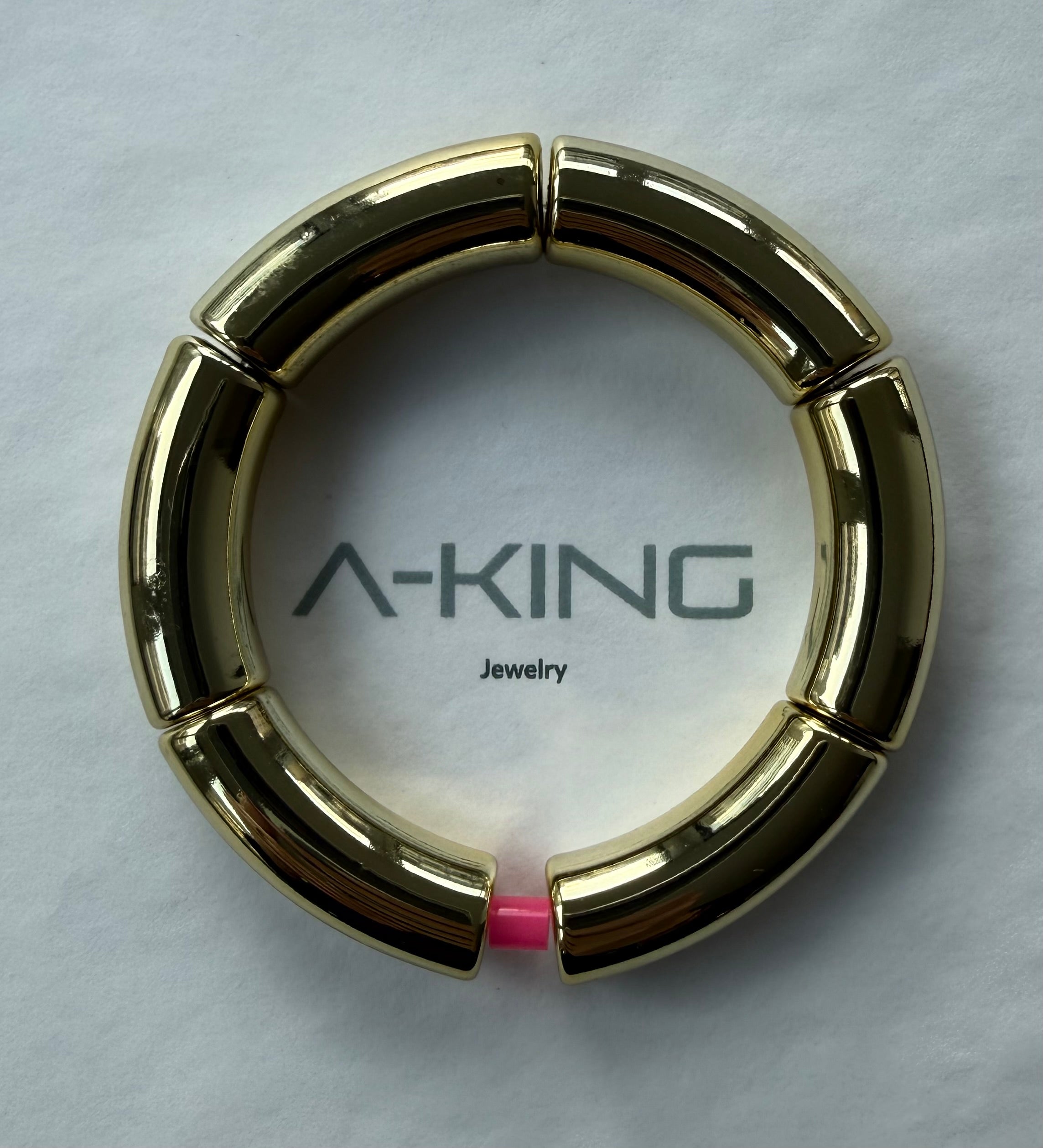 Glattes Armband (gold, large)