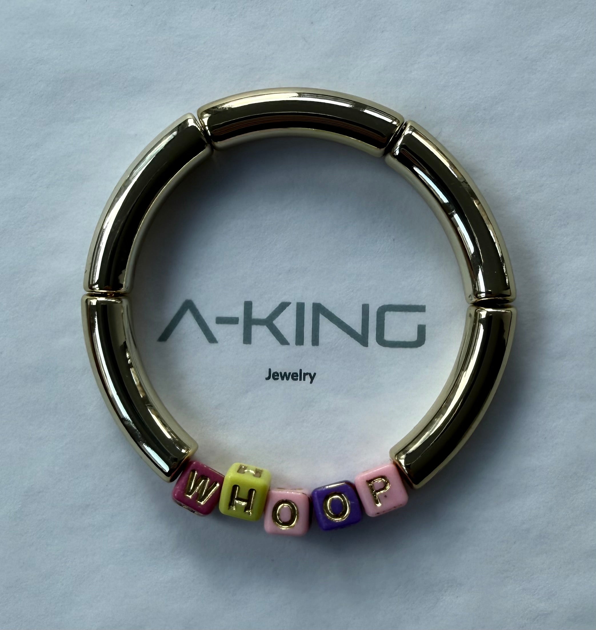 Glattes Armband (gold, WHOOP)