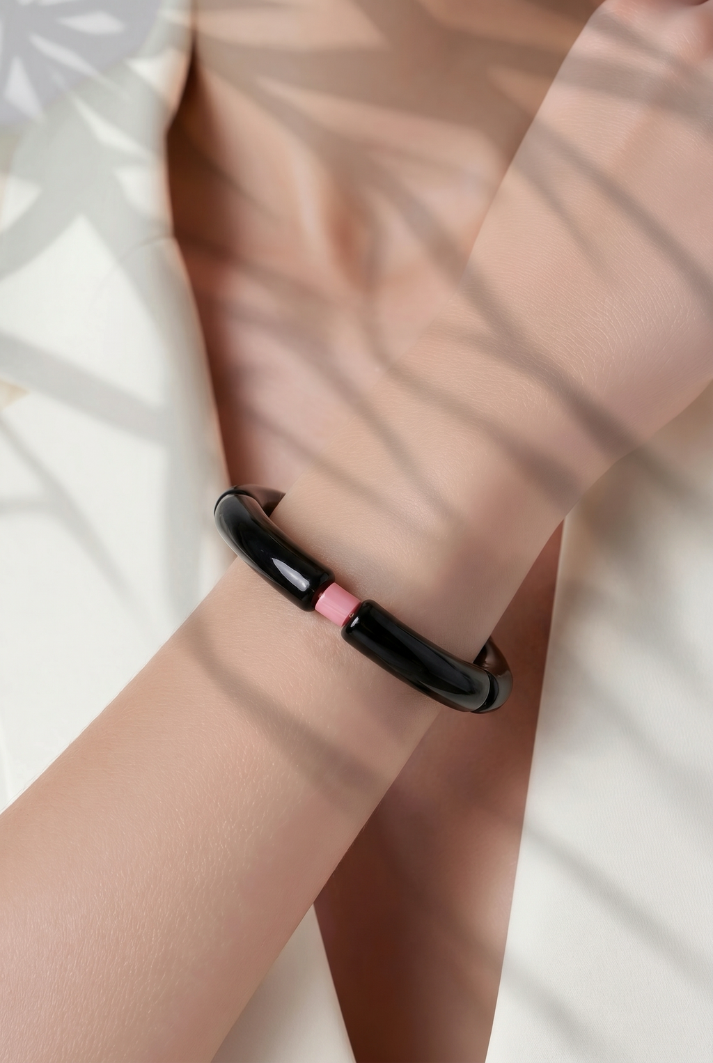 Acryl-Armband Color ( schwarz)
