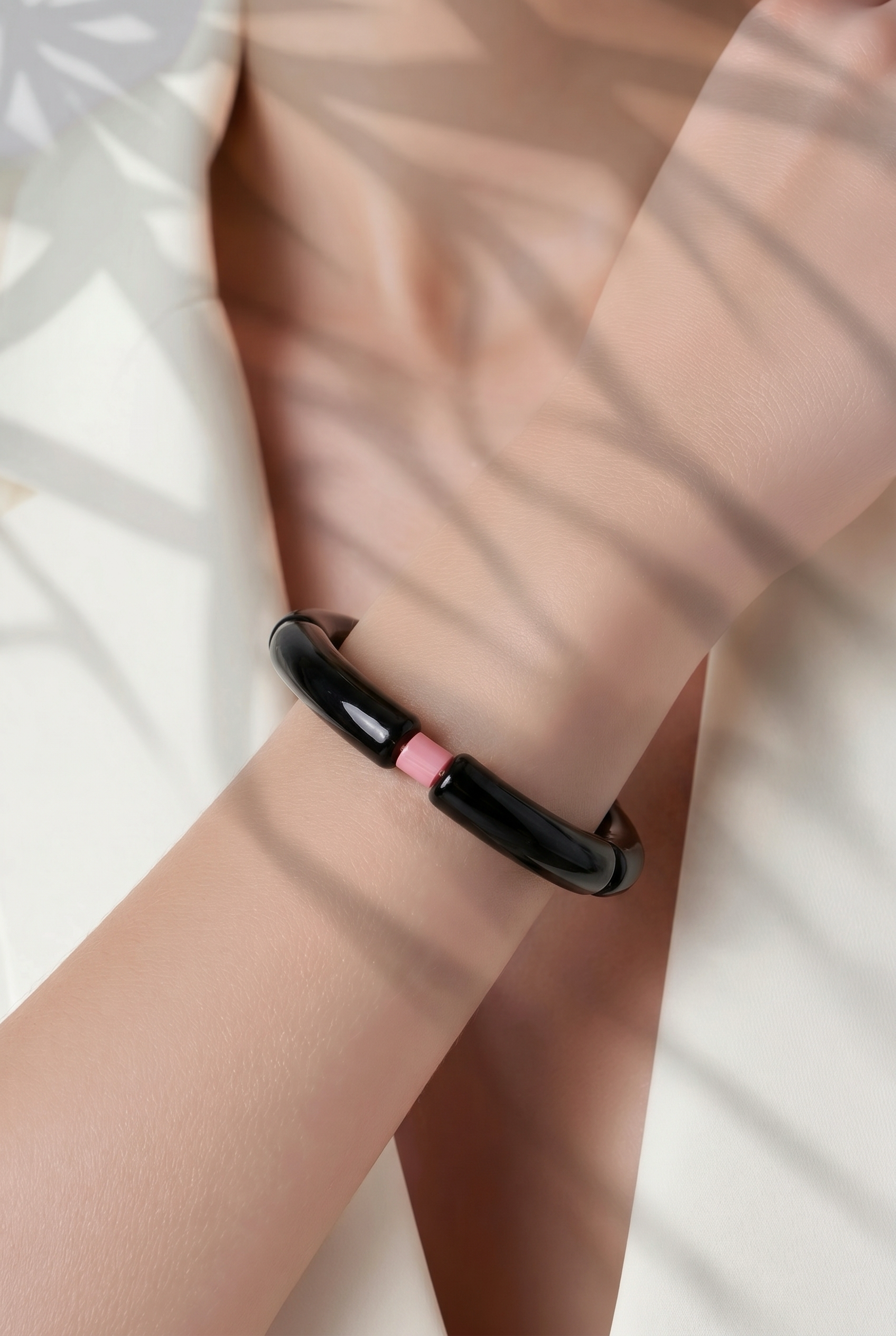 Acryl-Armband Color ( schwarz)