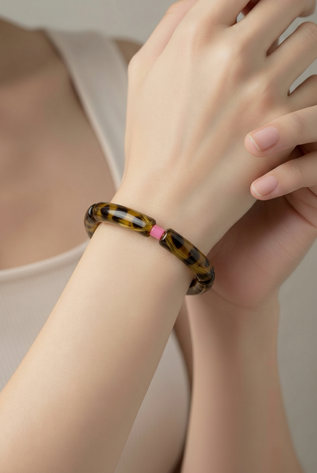 Acryl-Armband Mamor (tiger)