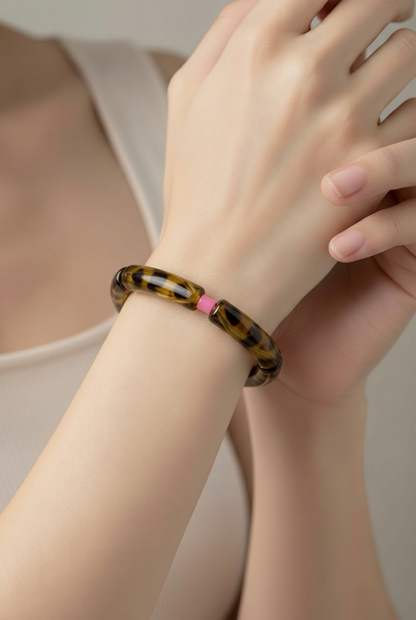 Acryl-Armband Mamor (tiger)