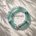 Acryl-Armband Transparent (türkis dick)