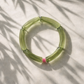 Acryl-Armband Transparent (kaki)