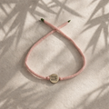 Freundschaftsarmband Me We (rosa silber)