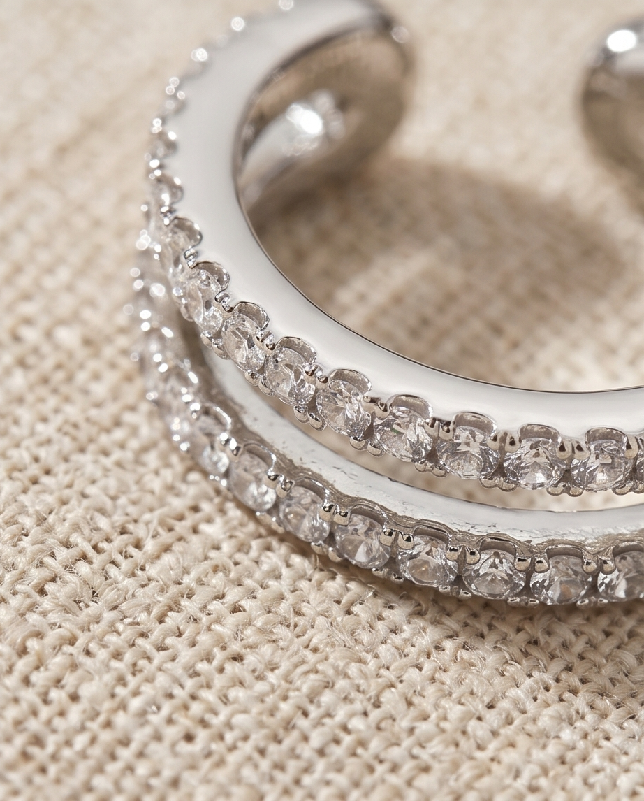 Silber ear cuff