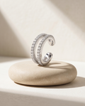 Silber ear cuff